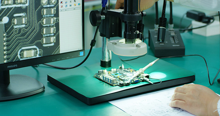 放大鏡焊點檢測